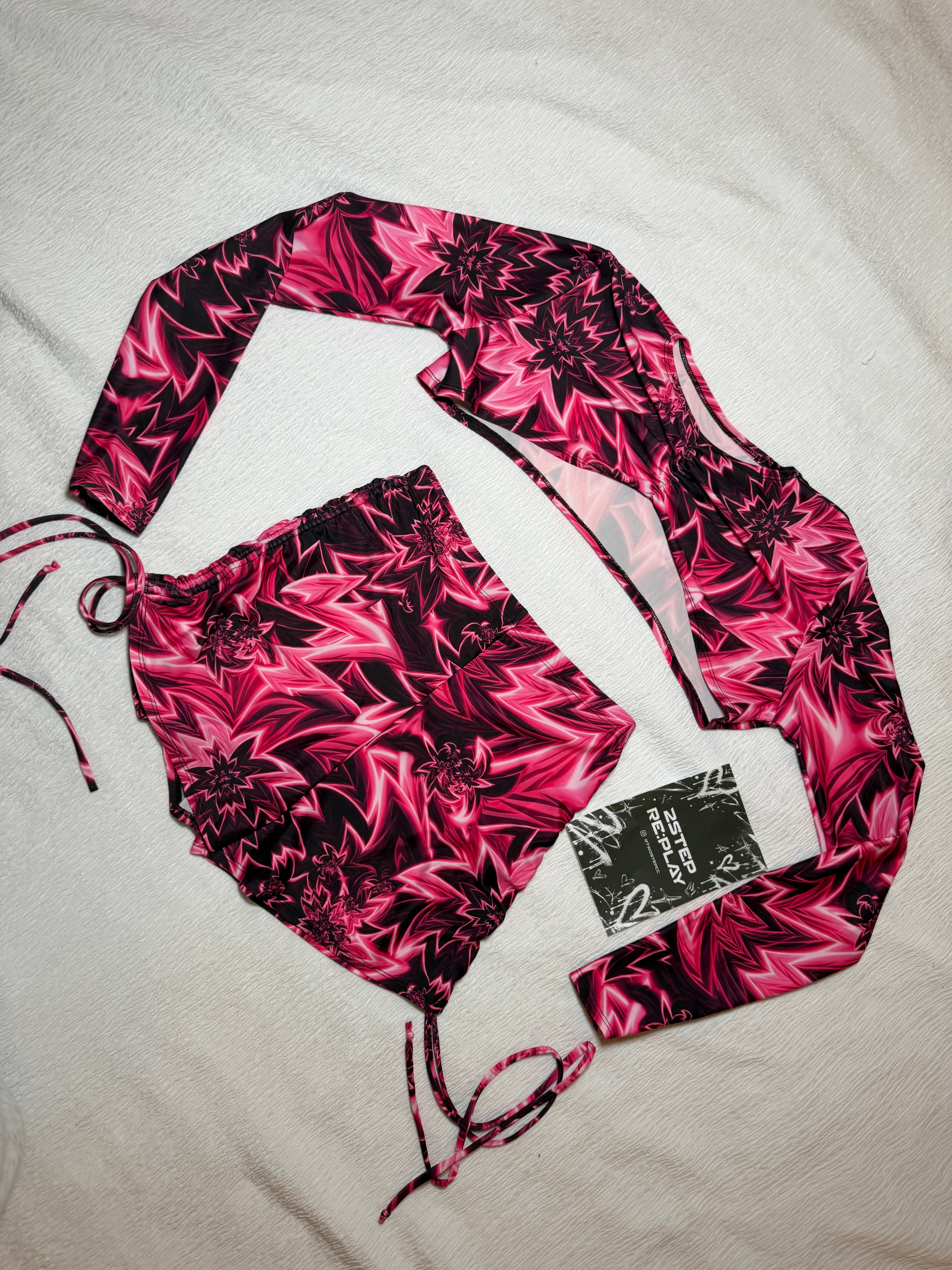 PINK PULSE CUSTOM RAVE SET
